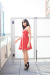 Red Babydoll Dress