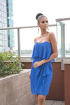 Blue BCBGMAXAZRIA Sleeveless Dress