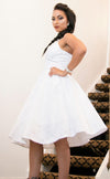 White A-Line Guess Dress