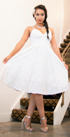 White A-Line Guess Dress