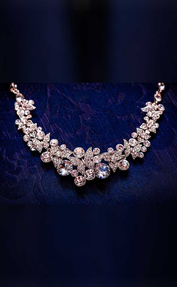 Butterfly Rhinestone Bridal Headpiece